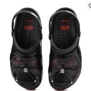 New Crocs Star Wars Darth Vader Classic Clogs Multiple Sizes Available